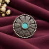 Ethnic Floral Ring elegant flower inspired jewelry design