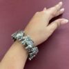 Oxidized Elephant Bangle Traditional Jewelry for Festive & Wedding Wear 6 Oxidized Elephant Bangle traditional ethnic jewelry design