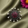 Designer Floral Art Ring Exquisite Design for Stunning Fashion Wear 5 Designer Floral Art Ring stylish brass jewelry design