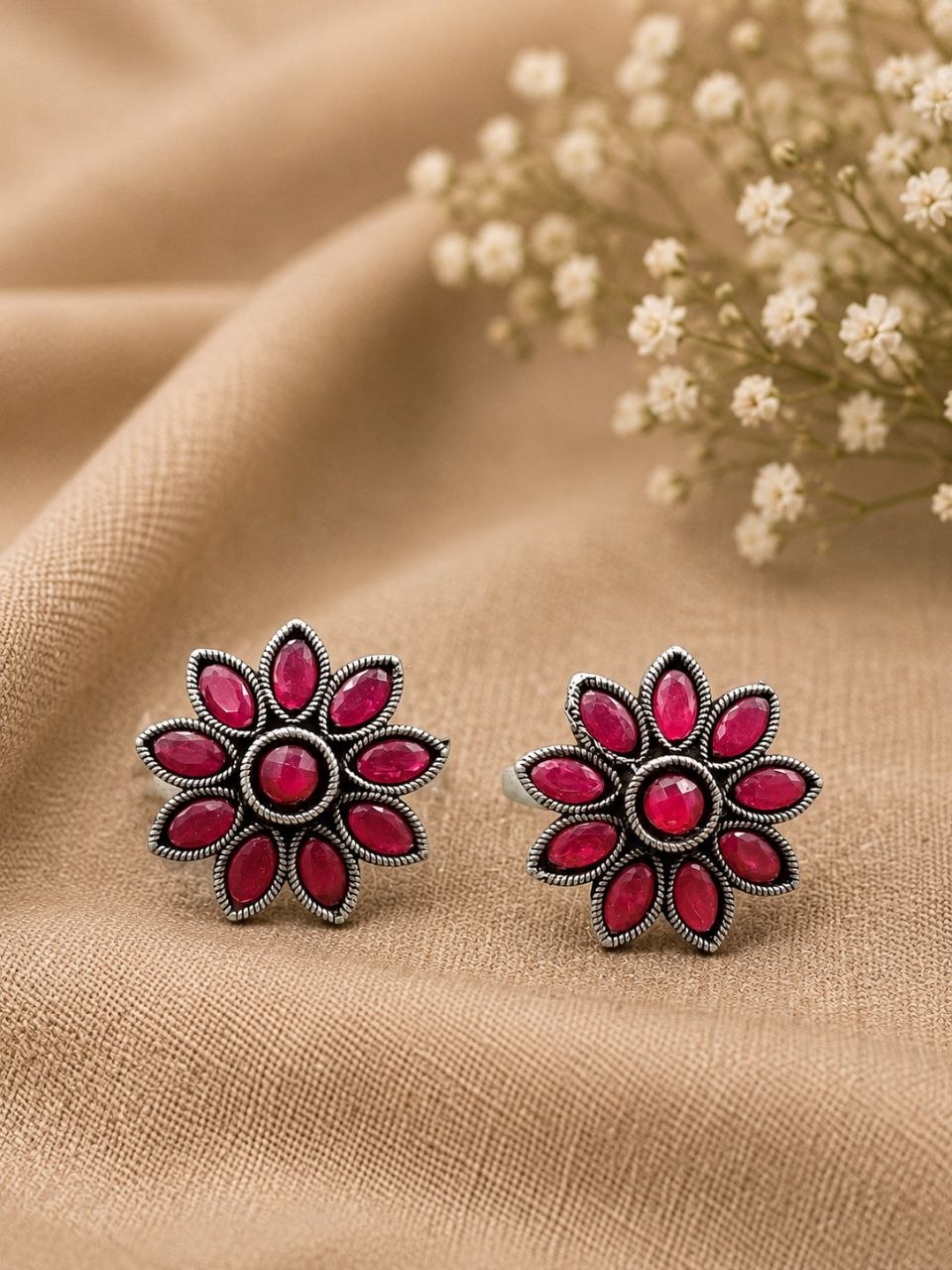 Floral Art Toe Ring Charming Design for Beautiful Traditional Wear 1 Floral Art Toe Ring stylish brass jewelry design