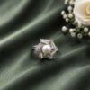 Unique AD Ring stylish brass jewelry design