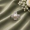 Designer AD Ring stylish brass jewelry design