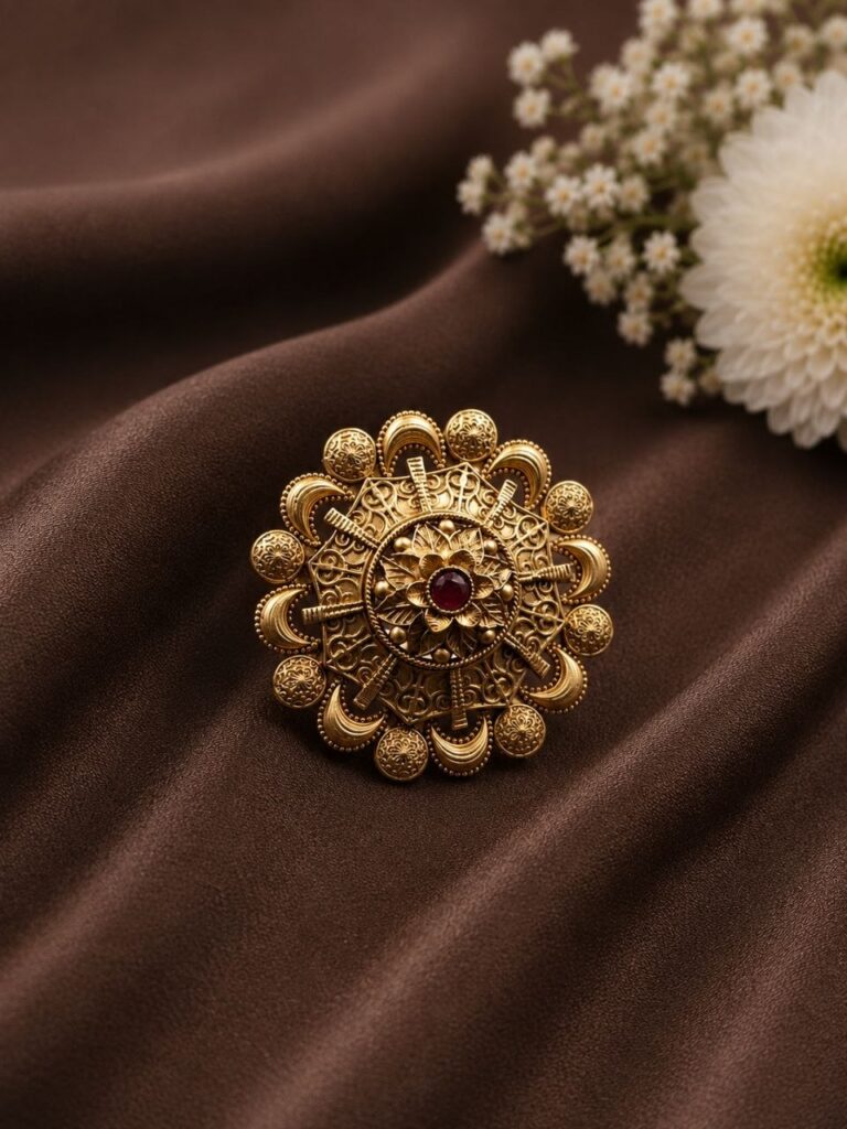 Beautiful Floral Design Ring Gorgeous Style for Stunning Fashion Wear