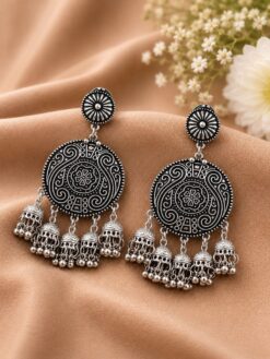 Jhumka Earring stylish brass jewelry design