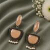 Gold Plated Earring stylish brass jewelry design