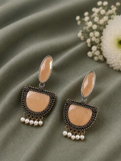 Gold Plated Earring stylish brass jewelry design
