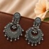 Beautiful Silver Earring stylish brass jewelry design