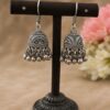 Silver Jhumki Earring stylish brass jewelry design