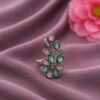 Adjustable Floral Ring stylish brass jewelry design
