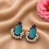 Stud Earring stylish brass jewelry design