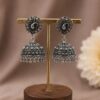 Silver Jhumka Earring stylish brass jewelry design