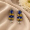 Unique Stud Earring stylish brass jewelry design