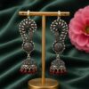 Oxidized Silver Earcuff stylish brass jewelry design
