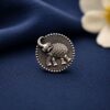 Unique Elephant Ring Majestic Elegant Design for Traditional Fashion Wear 5 Unique Elephant Ring stylish brass jewelry design