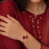 Designer Drop Bangle stylish brass jewelry design