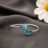 Designer Drop Bangle stylish brass jewelry design