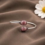 Designer Drop Bangle Premium Design for Party Wear Fashion - " Amethyst"