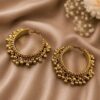 Gold Plated Earring stylish brass jewelry design