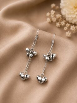 Designer Hook Earring stylish brass jewelry design