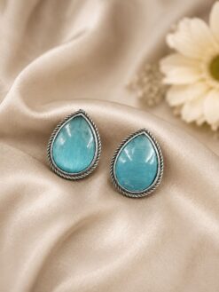Drop Stud Earring stylish brass jewelry design