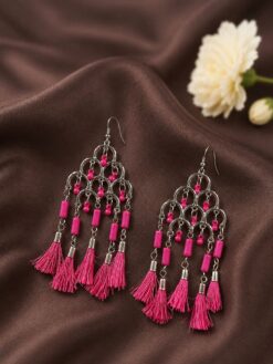 Stylish Silver Earring stylish brass jewelry design