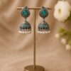Silver Jhumka Earring stylish brass jewelry design