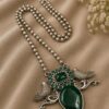 Unique Bird Necklace stylish brass jewelry design