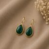 Handcrafted Hook Earring stylish brass jewelry design
