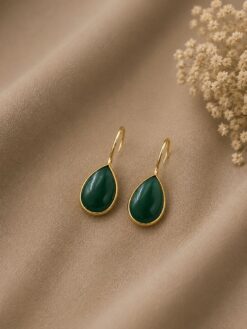Handcrafted Hook Earring stylish brass jewelry design
