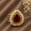 Gold Plated Drop Bangle Premium Design for Traditional Fashion Wear 4 Gold Plated Drop Bangle stylish brass jewelry design
