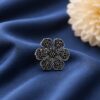 Floral Ring stylish brass jewelry design