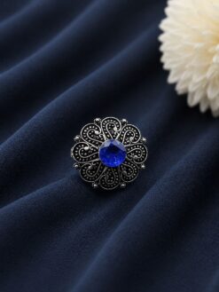 Beautiful Floral Ring stylish brass jewelry design