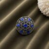 Silver Floral Ring Elegant Inspired Design for Festive Fashion Wear 4 Silver Floral Ring stylish brass jewelry design