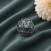 Silver Floral Ring Gorgeous Design for Beautiful Everyday Wear 11 Silver Floral Ring stylish brass jewelry design