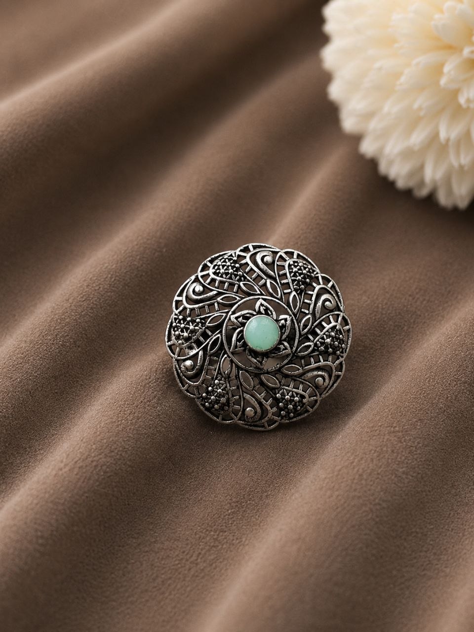 Designer Silver Ring Premium Design for Elegant Fashion Wear 4 Designer Silver Ring stylish brass jewelry design