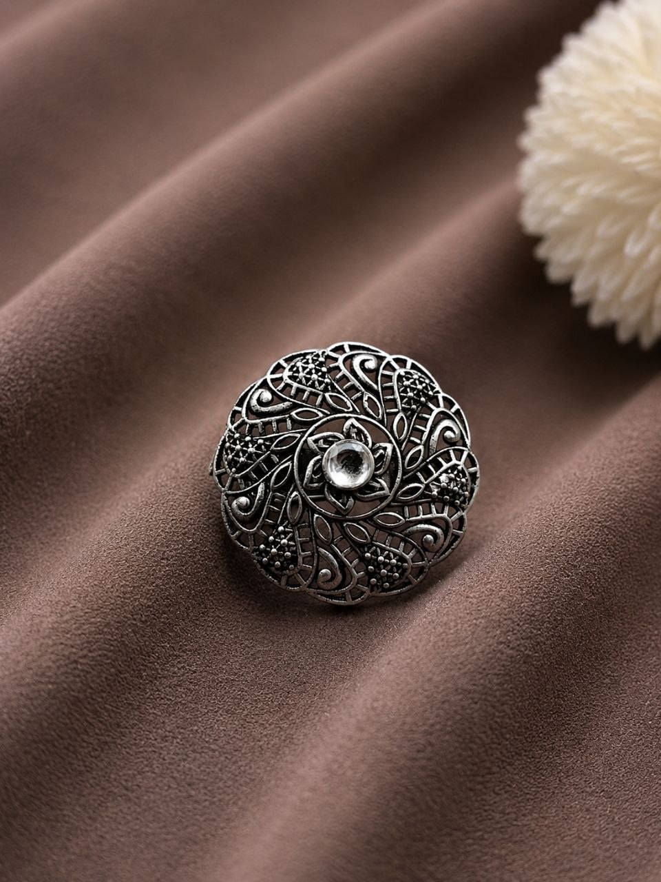 Designer Silver Ring Premium Design for Elegant Fashion Wear 3 Designer Silver Ring stylish brass jewelry design