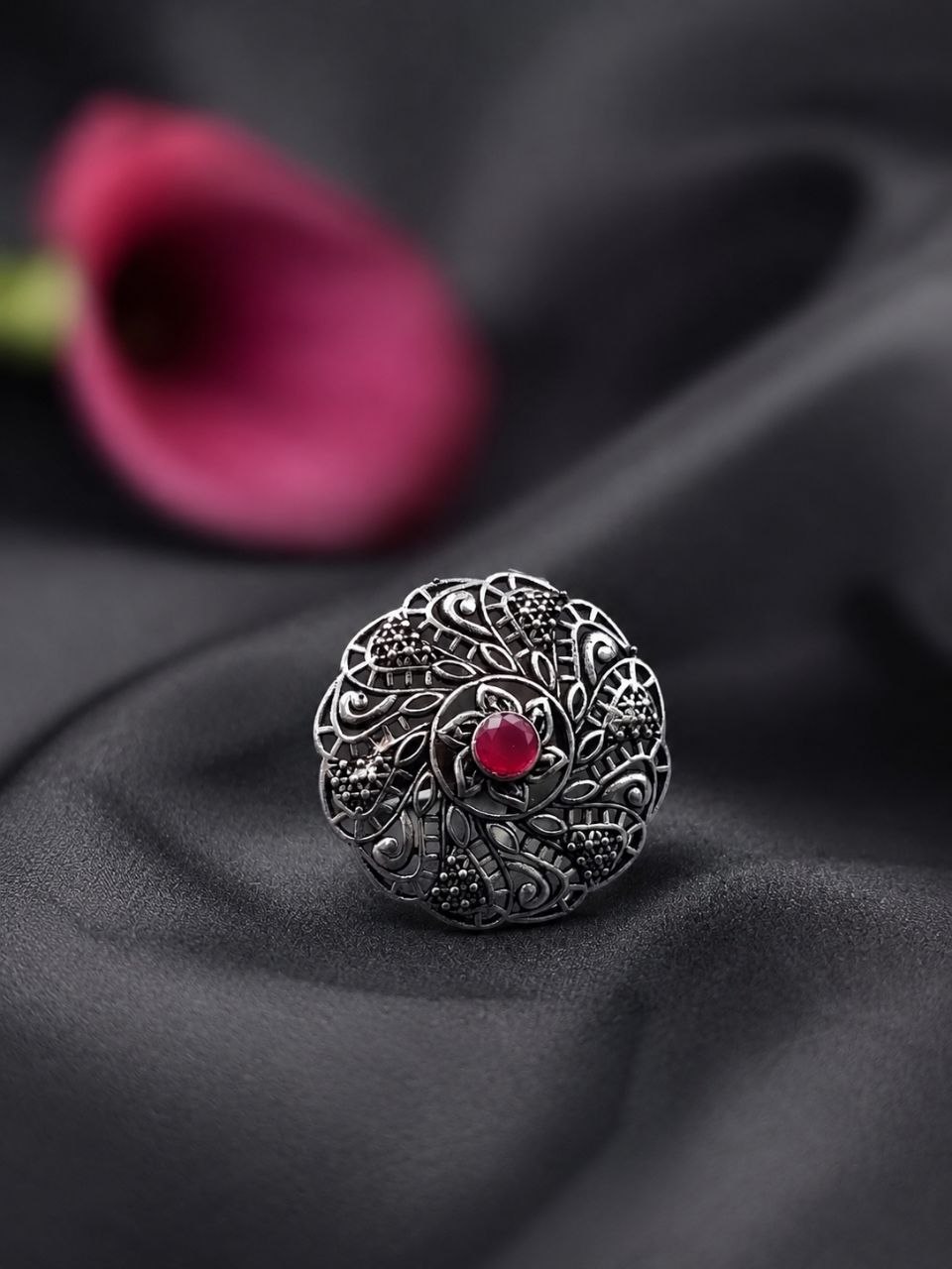 Designer Silver Ring Premium Design for Elegant Fashion Wear 1 Designer Silver Ring stylish brass jewelry design