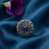 Designer Silver Ring Premium Design for Elegant Fashion Wear 6 Designer Silver Ring stylish brass jewelry design