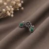 Floral Nose Pin Beautiful Inspired Design for Stunning Traditional Wear 10 Floral Nose Pin stylish brass jewelry design