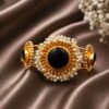 Handcrafted Round Bangle Artisan Design for Traditional Fashion Wear 10 Handcrafted Round Bangle stylish brass jewelry design