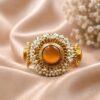 Handcrafted Round Bangle Artisan Design for Traditional Fashion Wear 8 Handcrafted Round Bangle stylish brass jewelry design