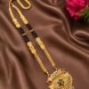 Handcrafted Mangal Sutra elegant traditional jewelry design
