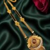 Traditional Mangal Sutra elegant ethnic jewelry design