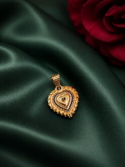 Heart Charm Pendant elegant romantic jewelry design