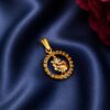 Gold Charm Pendant elegant gold plated jewelry design