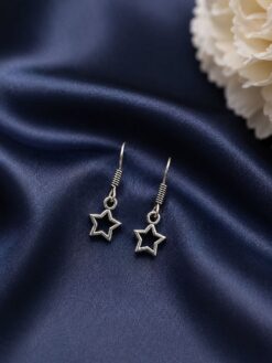 Star Hook Earring trendy celestial jewelry design