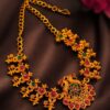 Elegant Peacock Necklace traditional jewelry design