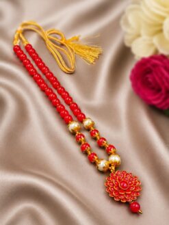 Ethnic Floral Necklace elegant flower inspired jewelry design
