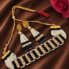 Premium Kundan Necklace Set royal traditional jewelry design