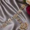 Floral Maang Tikka elegant flower inspired forehead jewelry design